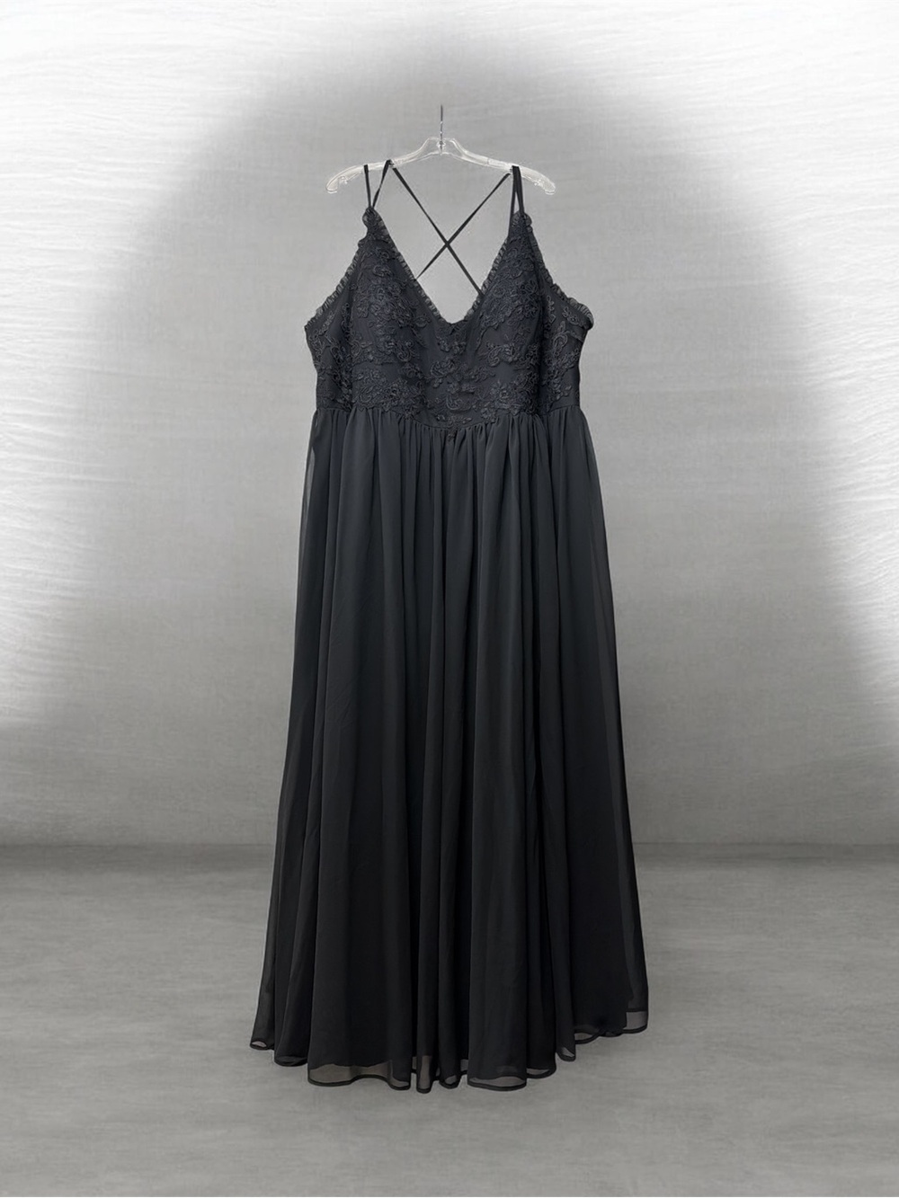 Azazie Black Formal Dress plus size